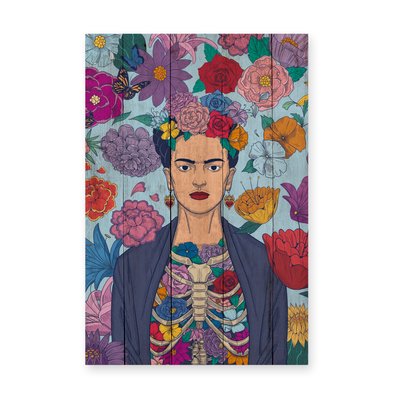 Panneau décoratif en bois FRIDA KAHLO REALLY NICE THINGS