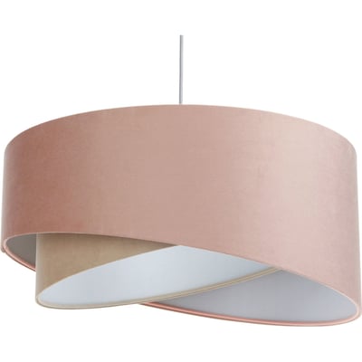 Suspension ronde en velours lumière douce Jasmin bebe BPS KONCEPT