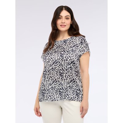 Encolure bateau et manches courtes kimono FIORELLA RUBINO