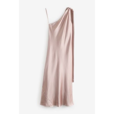 Robe longue asymétrique avec foulard NEXT