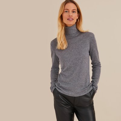 Camiseta de cuello vuelto y manga larga ANNE WEYBURN