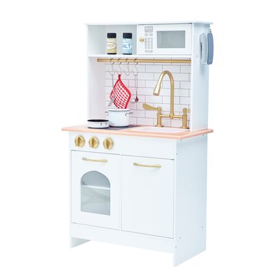 Cuisine Enfant Bois Dinette LITTLE CHEF TEAMSON KIDS