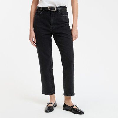 Jean droit 7/8ème, taille haute LA REDOUTE COLLECTIONS