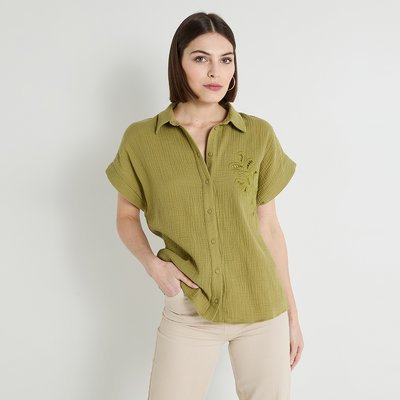 Chemise en gaze de coton GRAIN DE MALICE
