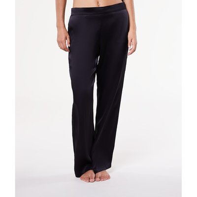 Pantalon de pyjama en soie imprimé léopard PEARLY ETAM