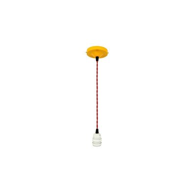 Suspension luminaire Jaune et Rouge MULLAN LIGHTING