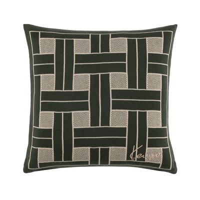 Housse de coussin en coton, K WEAVE KENZO HOME