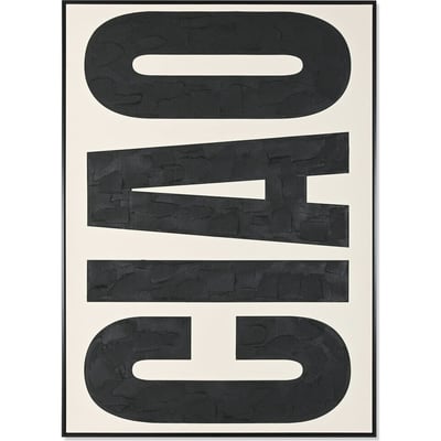Tableau abstrait rectangulaire en toile Moderno RECOLLECTION