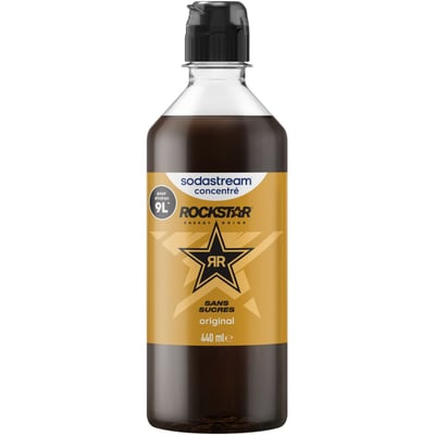 Concentré ROCKSTAR ORIGINAL SANS SUCRE 440ml SODASTREAM
