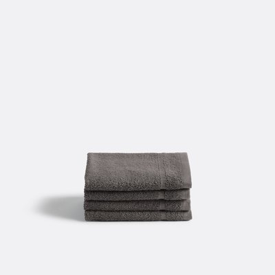 Lot 4 serviettes d'invité éponge 600 g/m², Zavara LA REDOUTE INTERIEURS