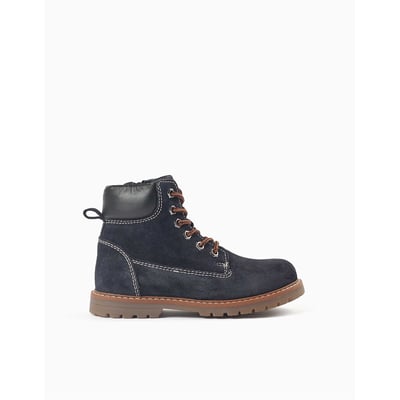 Bottes de montagne en suède avec lacets You&Me ZIPPY