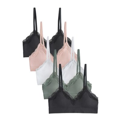 Brassière sans coutures à dentelle, lot de 5 NEXT