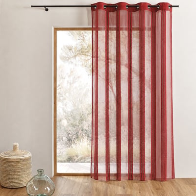 Voilage en Organza Rayures verticales HOME MAISON