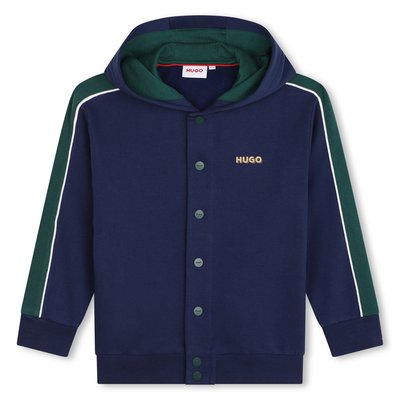 Cardigan de jogging à capuche HUGO KIDSWEAR
