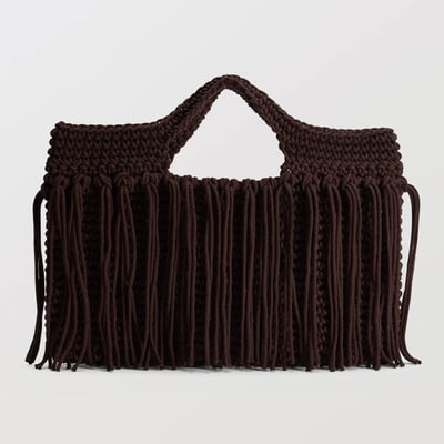 Pochette à franges MONOPRIX