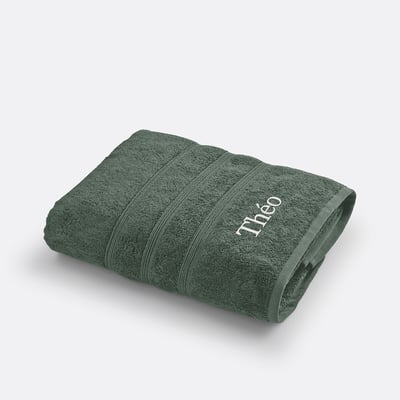 Drap de bain personnalisé coton bio, Ismo LA REDOUTE INTERIEURS