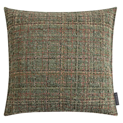 Housse de coussin jacquard chiné ELLA MAGMA HEIMTEX