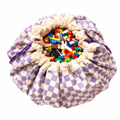 Sac de rangement et tapis de jeu VICHY PLAY&GO