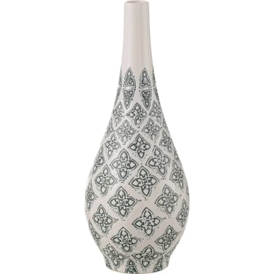 Vase poire en porcelaine à motifs RECOLLECTION