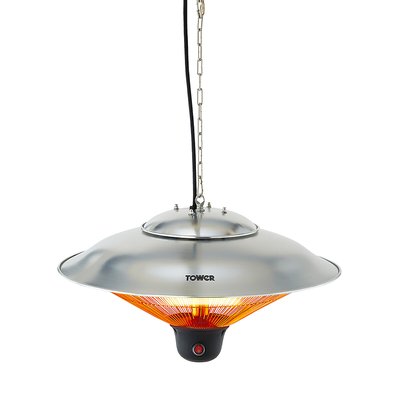 Astro Hanging Patio Heater - Stainless Steel - T978520 TOWER