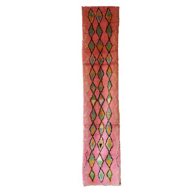 Tapis de couloir berbère marocain pure laine 70 x 340 cm AFK LIVING