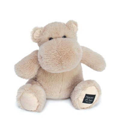 Peluche Hippo Hip Chic beige 25 cm HISTOIRE D'OURS