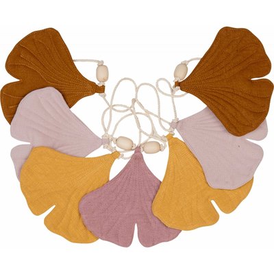 Guirlande en velours, ginkgo biloba RECOLLECTION