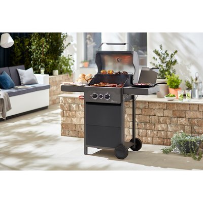 Stealth 2000 Two Burner BBQ - Black - T978500 TOWER