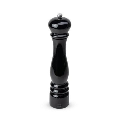 Paris électrique Moulin à poivre électrique en bois u'Select  laqué noir 34 cm - 13,5" PEUGEOT