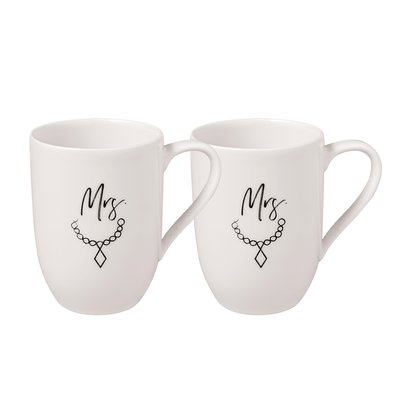 Mrs And Mrs Set 2Pcs. STATEMENT VILLEROY & BOCH
