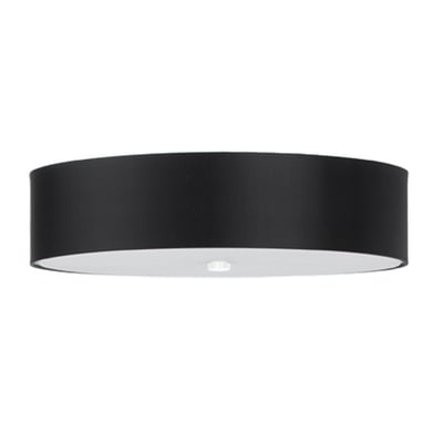 Plafonnier Tissu Noir E27 5 Skala 50 EDEN