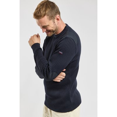 Pull Marin col rond à boutons dorés BINIC ARMOR-LUX