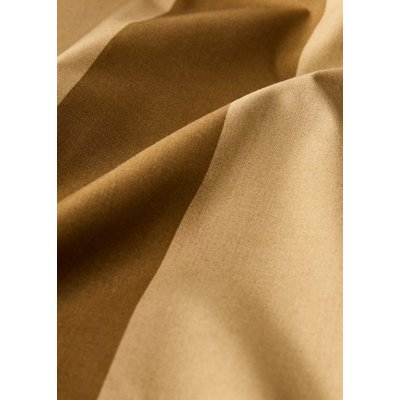 Housse de couette percale de coton rayures lit 150/160 cm MANGO HOME
