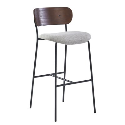 Lot de 2 tabourets de bar en métal, LINCOLN NORDLYS