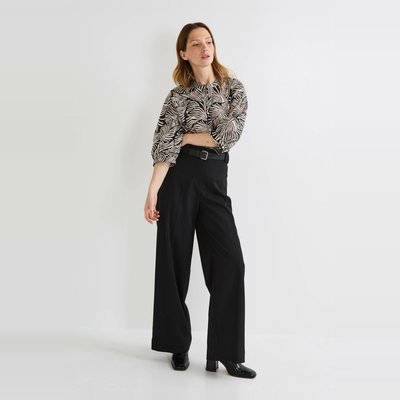 Blouse manches trois quarts imprimée en coton BIO GOTS MONOPRIX