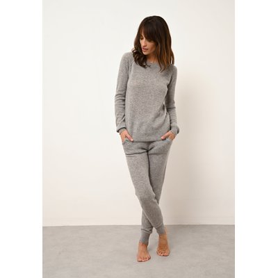 WENDY jogging nuage chiné en cachemire JUST CASHMERE