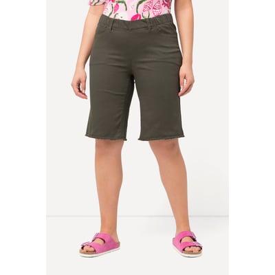 Bermuda avec ourlet effiloché et ULLA POPKEN