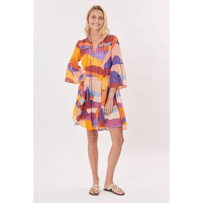 Vestido Tourment, folho nas mangas DERHY