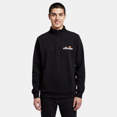 Sweat col rond imprimé, fermeture zippée TRAINING ELLESSE