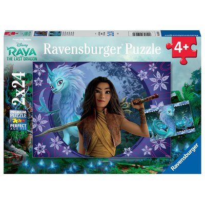 Puzzle 2 x 24 p Sisu dragon raya RAVENSBURGER