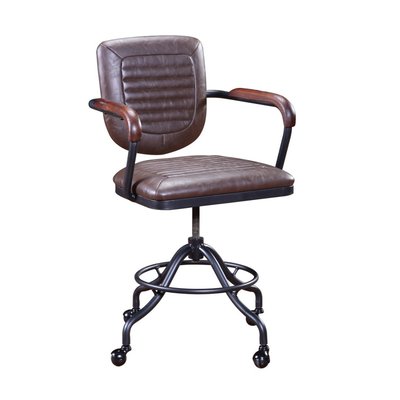 Fauteuil de bureau ergonomique en simili cuir - BARBER MATHI DESIGN