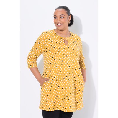 T-shirt long imprimé à pois ULLA POPKEN