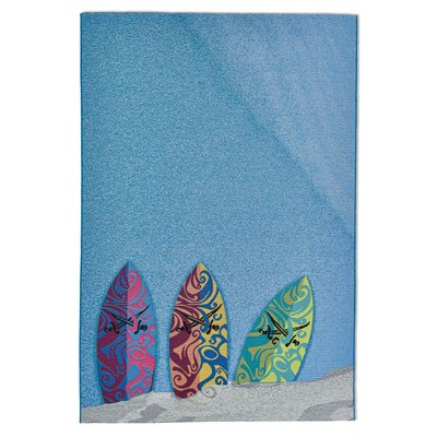 Tapis d'été tissé pour l'intérieur et l'extérieur - Rantum Beach THEKO