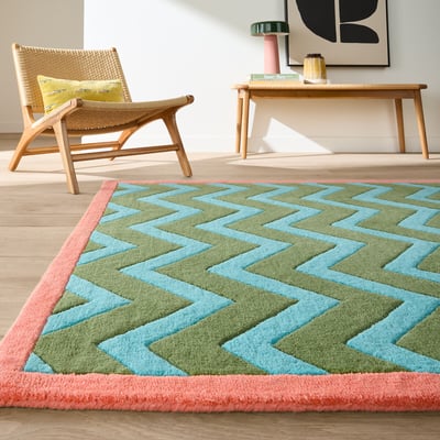 Tappeto in lana, motivo a zigzag, ZAGO LA REDOUTE INTERIEURS