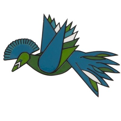 Oiseau Huppe   mural AMADEUS