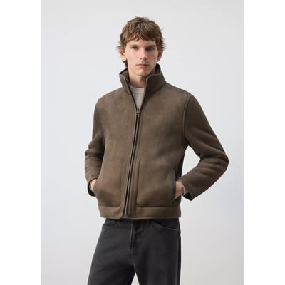 Veste double face intérieur moutonné MANGO MAN