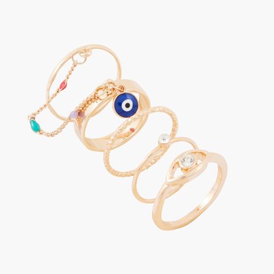 Bague fine,Sets de bagues Seeing Eye BALABOOSTE
