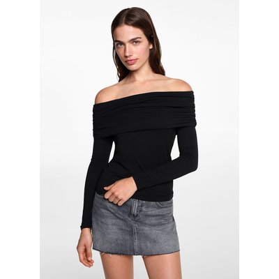 T-shirt épaules dénudées MANGO TEEN