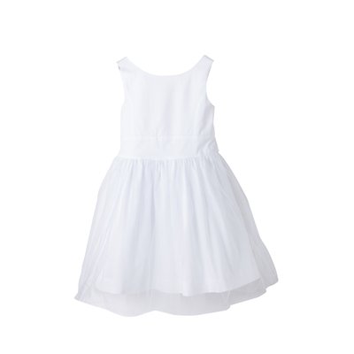 Robe de cérémonie en satin et tulle VERTBAUDET