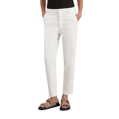 Jeans Iva boyfriend cropped en coton organique-lyocell stretch MARC O'POLO